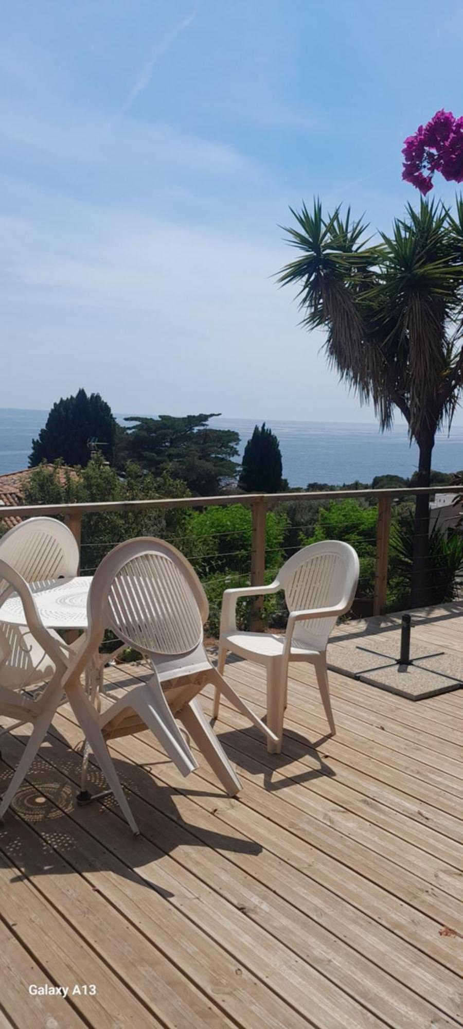 F3 Rdc Villa Vue Mer 180 Face A La Pointe De Giens Carqueiranne Exterior photo